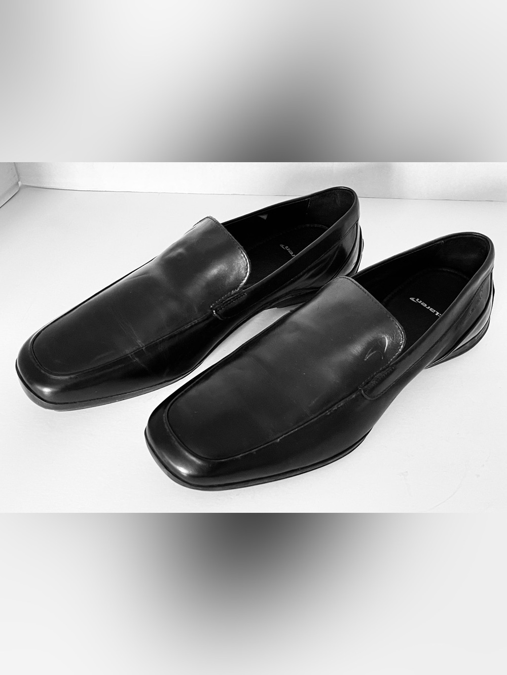 VERY RARE! New Vintage McLaren Newseda Black Loafers - Men’s US Size 9